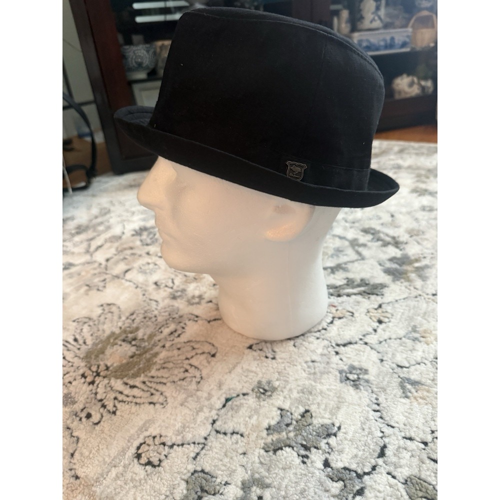 Peter Grimm Men's Size S/M Pinstripe Fedora Hat Y2K